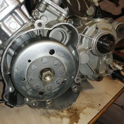 Vauhtipyörä paikoillaan
