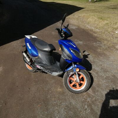 Keeway Focus, oikea sivu
